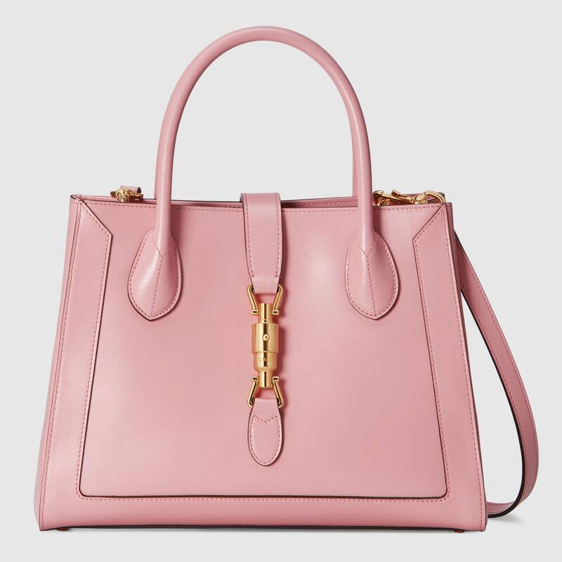 Gucci Jackie 1961 Medium Tote Bag Shoulder Bag 649016 Pink